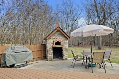 Custom Brick Fireplace / Pizza Oven