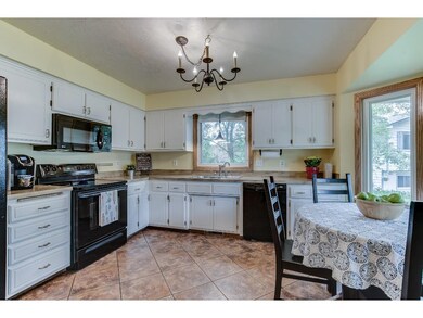 Lots of counter space and tile floors