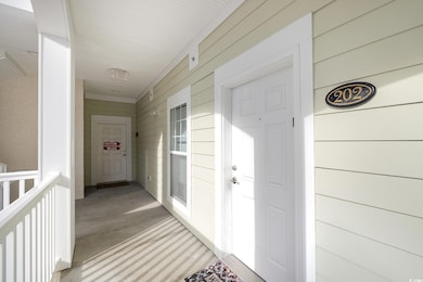 View of exterior entry