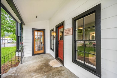 Covered front porch