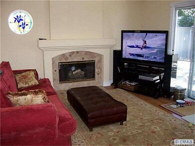 FAMILY ROOM W/ UPGRADED FIREPLACE