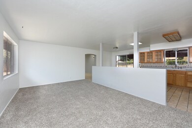 Family room and kitchen looking SE