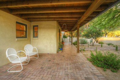 Brick front Porch