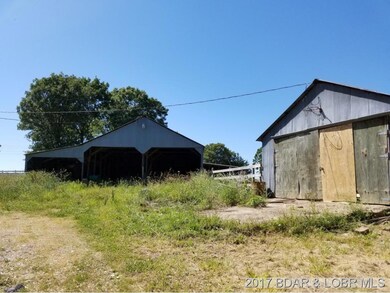 Barn and garage