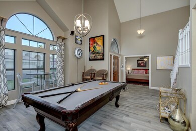 Spacious living room