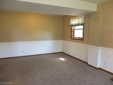 Another view of the family room in the lower level