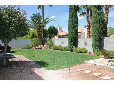 Yard/Garden. The backyard is beautifully landscape