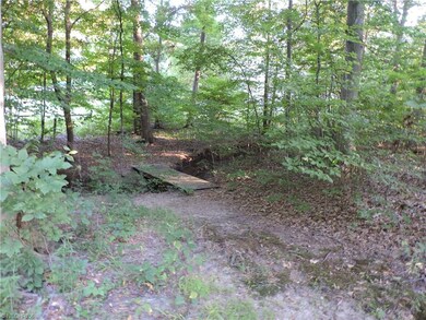 Beginning of a walking trail on the south side of 