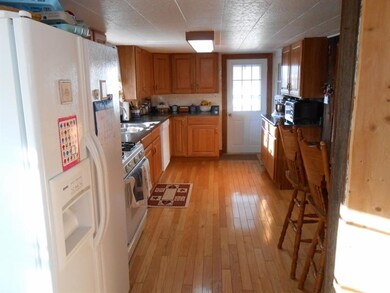 Gleaming hardwood floors