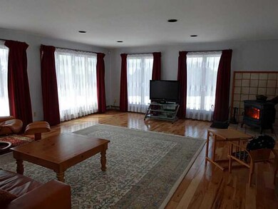 Gorgeous custom hickory floor gleams...