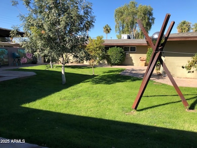 Courtyard in front of unit
