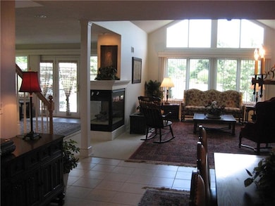 VIEW FROM DINING ROOM