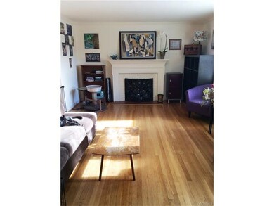 Large, sunny living room with gas fireplace