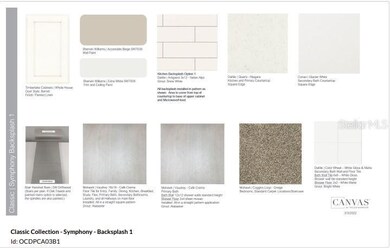 Design selections. This home is currently under co