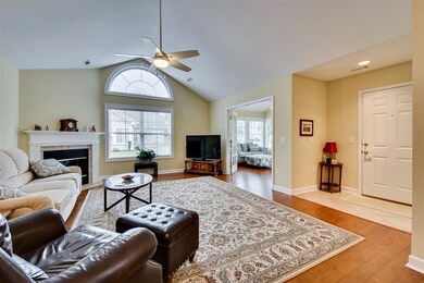 Living room toward Sunroom