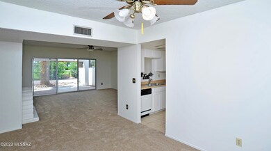 Entrance to Living Area and Dining Area
