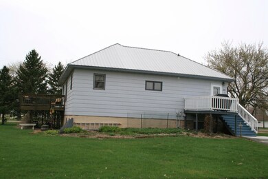 East side of home