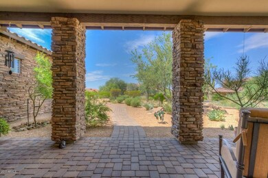 Stacked Stone Front Porch