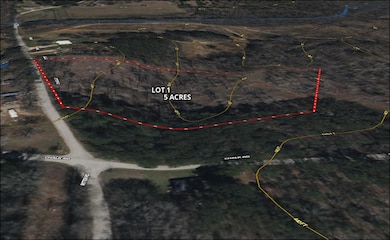 Aerial view of property's location
