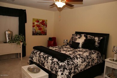 Spacious bedroom