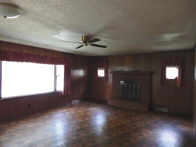 Brick Gas Fireplace