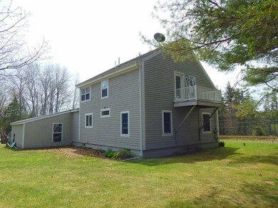 Back of house showing deck off the...