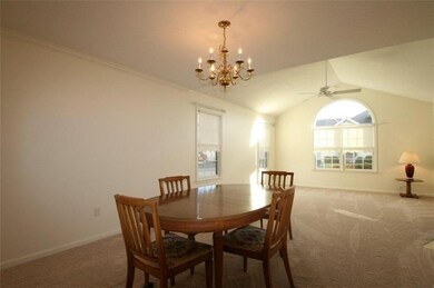 Dining Room Opens to Living Room.