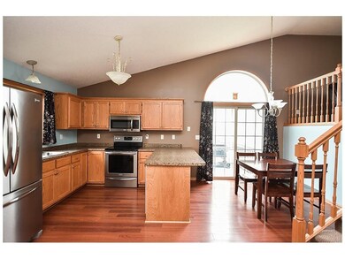 Main level open floor plan is perfect for entertai