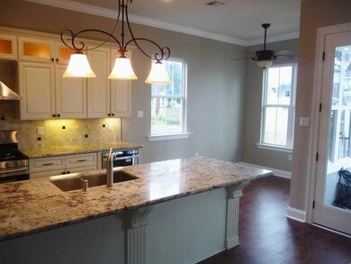 Kitchen. Kitchen overlooking breakfast area and re