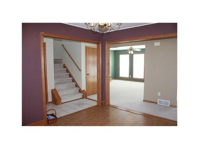 Great Room. Foyer and the open floor plan from the