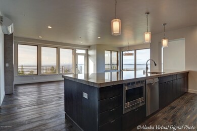 Massive kitchen island