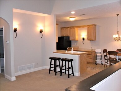 Open Floor Plan for Living Room and Kitchen