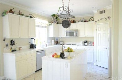 Open airy and bright kitchen with stainless microw