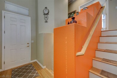 Front Entry with Stairs leading to Kitchen and Gre