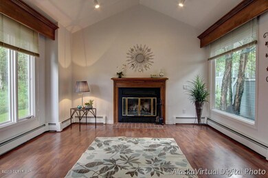 Wood Burning Fireplace