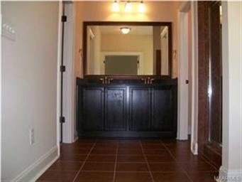 Master bath boasts double vanities and tons of SPA
