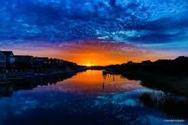 Marina sunset