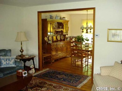 Living Room. Living room connects to lovely formal