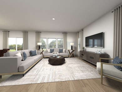 Photo is not of the actual home, but is an inspirational photo of builder’s model home and may depict options, furnishings, and/or decorator features that are not included