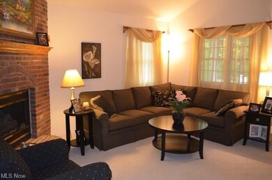 Another view of the living room with windows that 