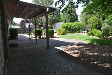 Covered Patio in the backyard