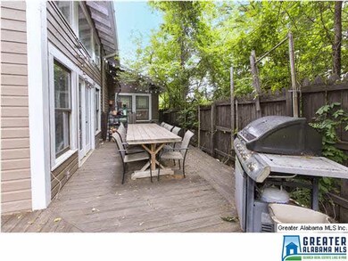 Beautiful Back Deck is perfect for grilling and en