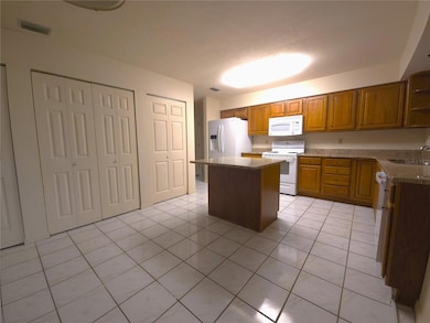 Kitchen with island