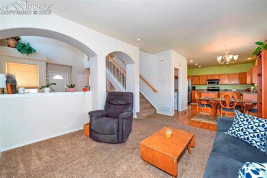 Open family room which connects to the dinning and