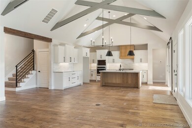 This open and airy space provides a great flow for