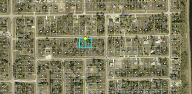 Map / location with property parcel outlined