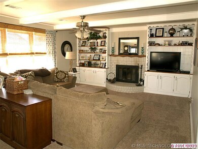 This is the Warm and Cozy Den with a Wood Burning