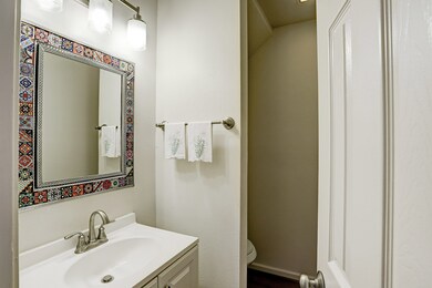 Downstairs powder bath
