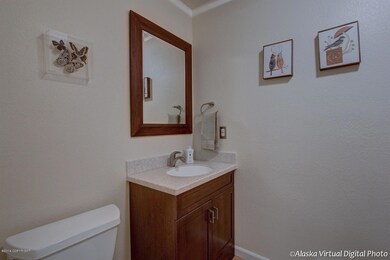Custom Vanity w/ Corian Counters