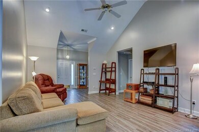 Bright, open, and airy floorplan with high ceiling